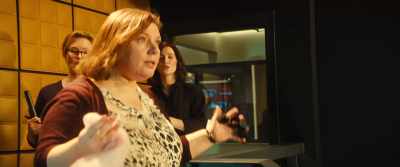BRIDGET: Plus,
have great new 30-something
work colleagues - Bridget Jones's Baby