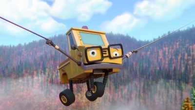 [Briggs screams] - Mighty Monsterwheelies