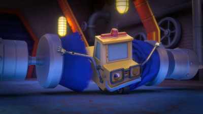 [Briggs whimpers] - Mighty Monsterwheelies