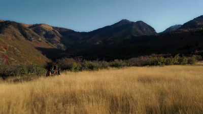 [bright exciting music] - Romance on the Ranch