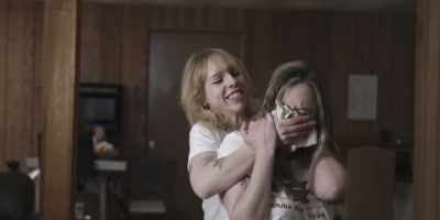 (bright music)
(Megan screams) - Night of the Dead Sorority Babes