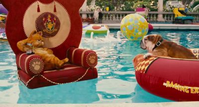 Brilliant party sire chuckling - Garfield: A Tail of Two Kitties