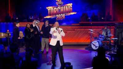 -Bring it down.
-[band plays softly] - Torching 2024: A Roast of the Year