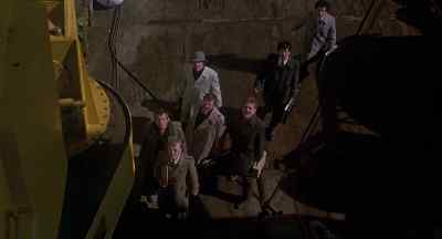 Bring your friends
onto the fo'c'sle deck, Herring. - North Sea Hijack