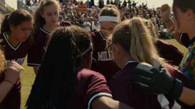 Bring it in. Three, two one.
: Bulldogs Fight! - Burden of Truth