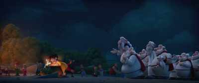 - Bring potions we have.
“Even a magic potion?” - Asterix: The Secret of the Magic Potion