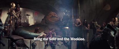 Bring me Solo and the Wookiee - Star Wars: Episode VI   Return of the Jedi