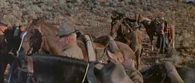 Bring those horses up and form a
screen between us and the woman. - They Came to Cordura