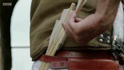 Bring it up to the firing position. - Sword, Musket & Machine Gun: Britain's Armed History