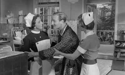 Bringing a broad to a place
like this, that's one thing, - Carry On Nurse