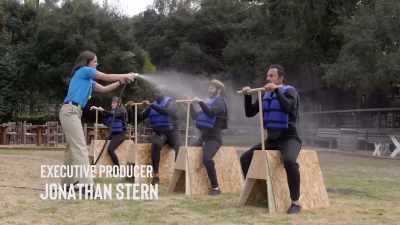 -(Brit groans) - Rob Riggle's Ski Master Academy