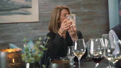 BRITA: It's interesting.
I love the glacier ice. - Restaurants at the End of the World