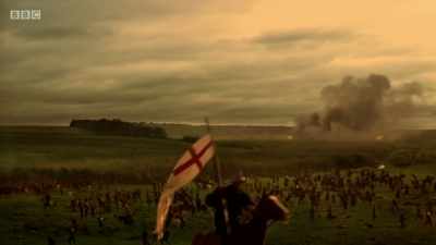 Britain's fields had seen many
battles and wars over the years, - Sword, Musket & Machine Gun: Britain's Armed History