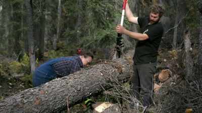 BRITTANY: Like that?
KALEB: Yup. - Life Below Zero: Next Generation