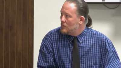 BRITTANY SCHMIDT: George Burch
on the stand, - Killer Cases
