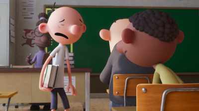 Bro, dude's with the weirdo.
- - Diary of a Wimpy Kid