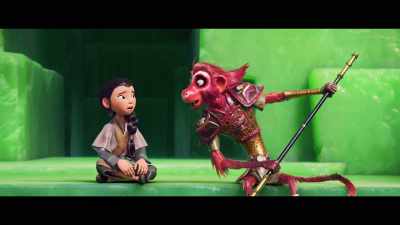 Bro Sha, is her face so
pale with fright now? - The Monkey King