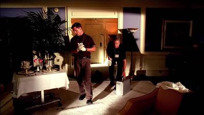          Broken glass. - CSI: Crime Scene Investigation
