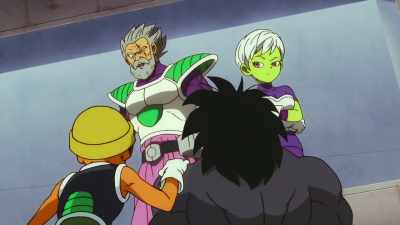 Broly, I'll be right back. Wait here. - Dragon Ball Super: Broly