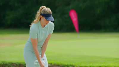 Brooke Bradshaw even par so far, - Love on the Right Course