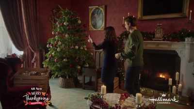 (Brooke humming "O Holy Night") - Christmas at Castle Hart
