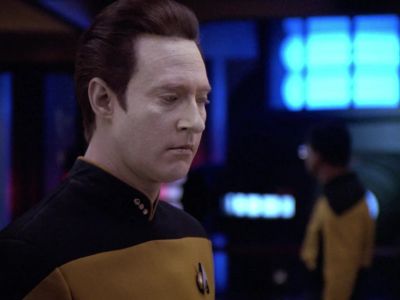 - Brossmer to Cmdr Data.
- Data here. - Star Trek: The Next Generation