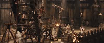 Brothers and sistersCome to me Comel have the way out of our miseryHades has asked for the princessSacrifice one for the life of the cityWhy do they remain silent while we sufferWhy do they guard the woman whose death will save usls she better than any - Clash of the Titans