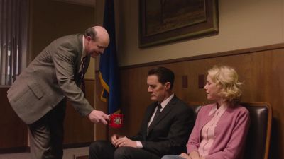 Brought you a fresh one,
Mr. Jones. - Twin Peaks