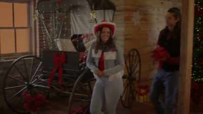 - Brought you a vest, - Mistletoe in Montana