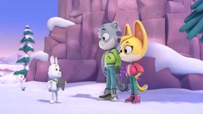Brown fur would really stick out
on all this snow, eh? - The Creature Cases