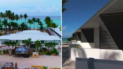 Bryan: Since we've halted
work on the hotel block, - Island of Bryan