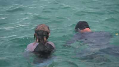 Bryan: We head out
to the lobster fields - Island of Bryan