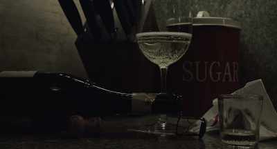 [bubbles roiling quietly] - Down Below