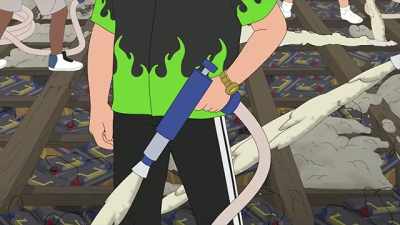 Bubbles wired up the batteries, - Trailer Park Boys: The Animated Series