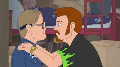 Bubs, help me with this,
I'll give you free power - Trailer Park Boys: The Animated Series