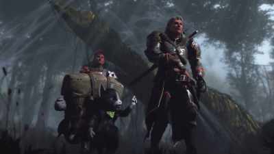 Buddy, if we run into trouble,
plan A is run away. - Monster Hunter: Legends of the Guild