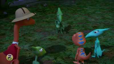 Buddy, it's
"one and two and step." - Dinosaur Train: Adventure Island