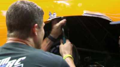 Buddy Scott and Mike pulled it
out, got it off the tire. - Street Outlaws No Prep Kings Team Attack
