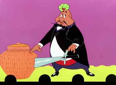 (Bugs Bunny)
'Oh!' - Case of the Missing Hare