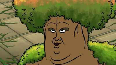 Bugs, they like to eat plants,
especially when I tell them to. - Aqua Teen Forever: Plantasm