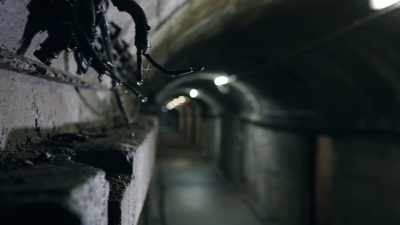 Building these tunnels
80 feet underground - Secret Nazi Ruins