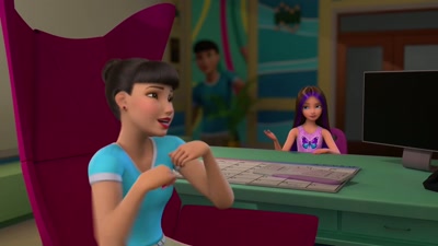 Bukankah jelas? Aku punya kepemimpinan. - Barbie: Skipper and the Big Babysitting Adventure