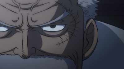 Bullet is a monster
that lost his goal to fight Roger. - One Piece: Stampede