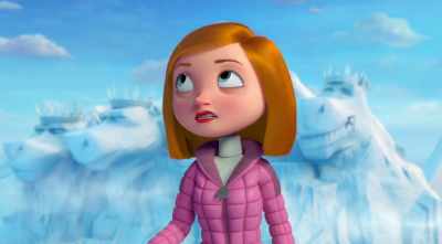 Bullet hits a shovel, ricochets back
towards number three, - Norm of the North: King Sized Adventure