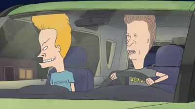[bullets ricocheting] - Beavis and Butt Head Do the Universe