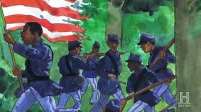 (bullets whizzing) - Black Patriots: Heroes of the Civil War
