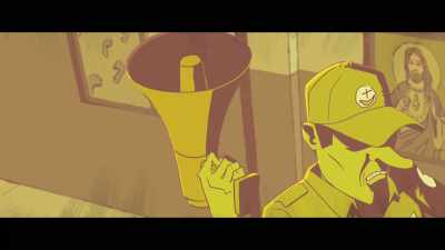 [bullhorn wailing] - Deadly Class