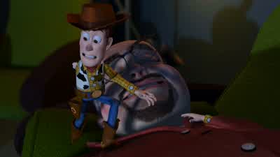 Psst. Bullseye. Cut it out. Stop it. Psst. Stop it, Bullseye. Stop it. Stop it. Stop it. - Toy Story 2