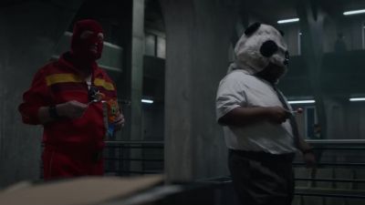 Bullshit. Hooded justice was around in '403. - Watchmen