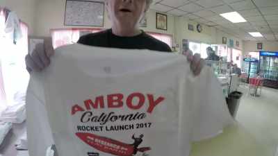 Bunch of these shirts right here. - Rocketman